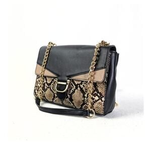 NWOT Nine West Bedford Animal Print Chain Strap Shoulder Bag